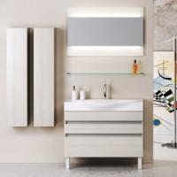 Мебель для ванной Aqwella 5 stars Бергамо 80 напольная, акация