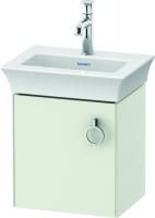 Тумба с раковиной Duravit White Tulip 45 с ручкой, шелковисто-матовый