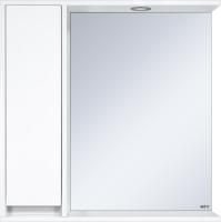 Зеркало Misty Алиса 75 L с подсветкой белое