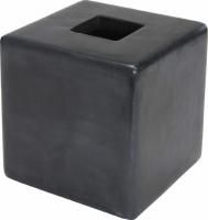 Бокс для салфеток Kassatex Noir ANO-TH-BK темно-серый