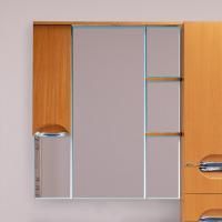 Зеркало-шкаф Misty Глория 75 бук L