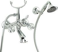 Смеситель для ванны Migliore Korona Crystall 27307 хром