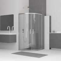 Душевой уголок RGW Classic CL-53 (885-900)х900х1850 профиль хром, стекло прозрачное