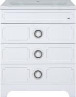 Тумба с раковиной Misty Лейла 60 белая