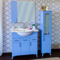 Мебель для ванной Sanflor Глория 85 голубая