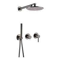 Душевая система Filarete Roun FL1030BG, графит