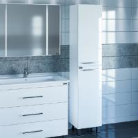 Пенал СанТа Вегас 40 напольный с бельевой корзиной