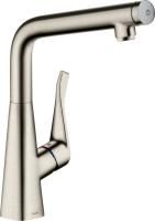 Смеситель для кухни Hansgrohe Metris Select M71 14785800 сталь
