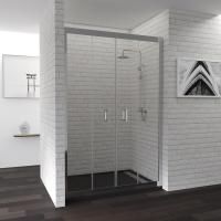 Душевая дверь в нишу RGW Passage PA-24 1200х1950 профиль хром, стекло прозрачное
