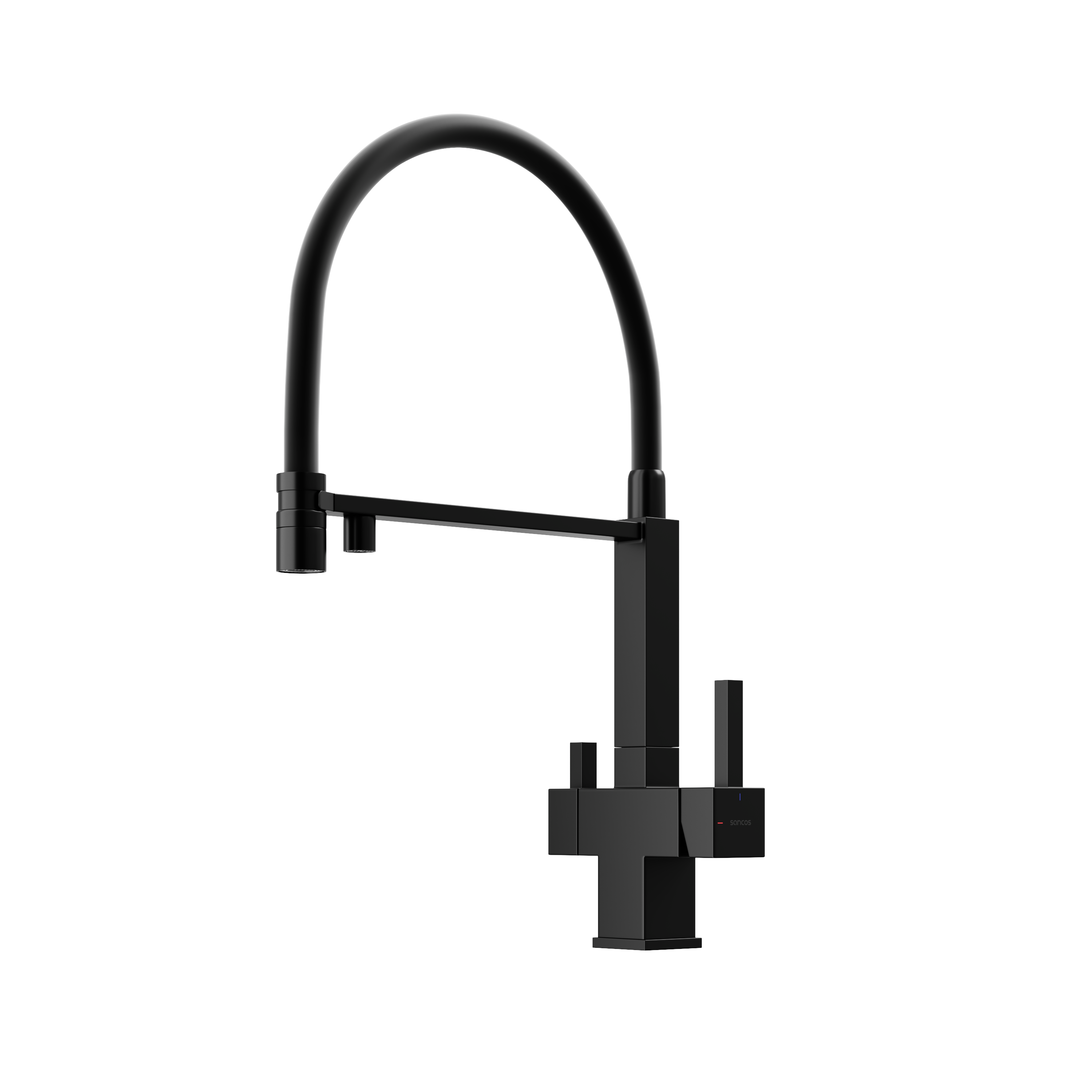 Смеситель для кухни Sancos Moro SC4006MB, матовый черный