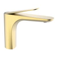 Смеситель для раковины Raglo R21.10.03 сатин золотой