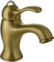 Смеситель для раковины Migliore Lem Swarovski 18877 бронза