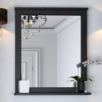 Зеркало Aquaton Леон 65 ясень черный