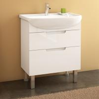 Тумба с раковиной Dreja David 65 с ящиками, с опорами