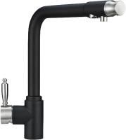 Смеситель для кухни Granula GR-2301 черный