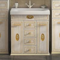 Тумба с раковиной Misty Roma 75 ясень патина