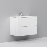 Тумба с раковиной Am.Pm Spirit V2.0 80 белый глянец