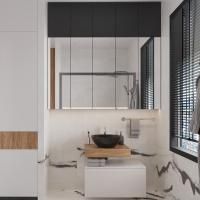 Мебель для ванной VitrA Ольборг 80: столешница 60, без отверстий, дуб французский + тумба 80