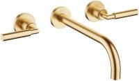Смеситель для раковины Dorn Bracht Tara 36717882-28 сатинированная латунь, без внутренней части