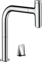 Смеситель для кухни Hansgrohe Metris Select M71 73825000 хром