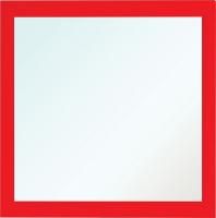 Зеркало Bellezza Милан 80 красное