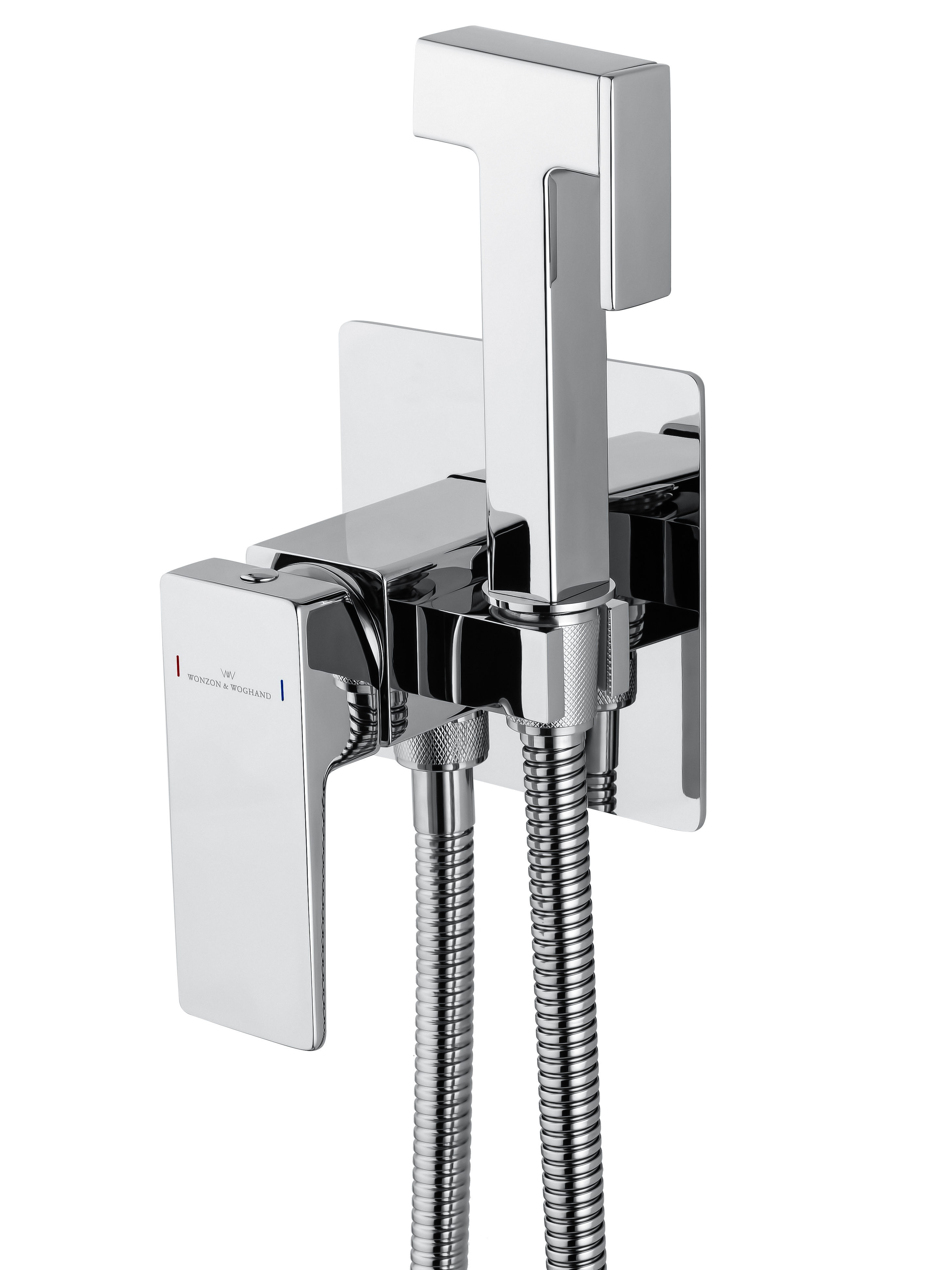Гигиенический душ Wonzon & Woghand Cube 2.0 WW-88829068-CR со смесителем