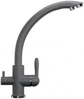 Смеситель для кухни Ulgran U-017 342 графитовый