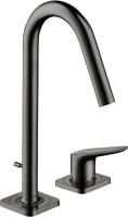 Смеситель для раковины Axor Citterio M 34132330 полированный черный хром