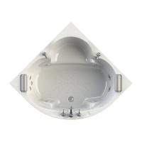 Акриловая ванна Radomir Сорренто 3 148х148 см White с гидромассажем