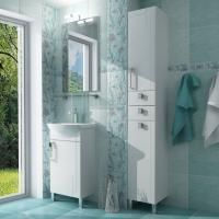 Мебель для ванной Triton Диана 45 R, 1 дверь, белая