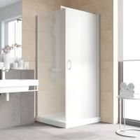 Душевой уголок Vegas Glass EP-Fis LUX 80*120 07 10 R профиль матовый хром, стекло сатин