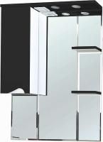 Зеркало-шкаф Bellezza Эйфория 80 L черный