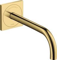 Смеситель для раковины Axor Uno 38120990 полированное золото