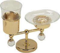 Стакан Migliore Amerida ML.AMR-60.410.DO и мыльница, золото