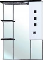 Зеркало-шкаф Bellezza Натали 80 R белый с черным