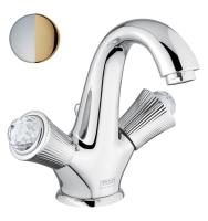 Смеситель для раковины Fiore Venere Sky Swarovski® 13CO0623, хром/золото