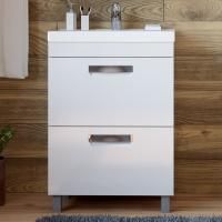 Тумба с раковиной Vigo Plaza 60 2 ящика