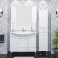 Мебель для ванной Runo Севилья 105 с бельевой корзиной