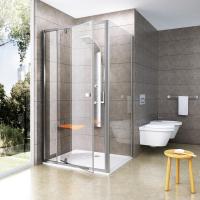Душевой уголок Ravak PDOP2-120 + PPS-90 профиль сатин