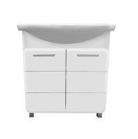 Тумба с раковиной Runo Эрика 75