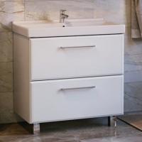 Тумба с раковиной Raval Fest 80, белая