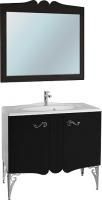 Мебель для ванной Bellezza Эстель 90 черная