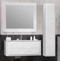 Мебель для ванной Opadiris Луиджи 100 белая