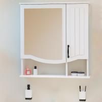 Зеркало-шкаф Runo Марсель 65 белое