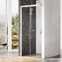 Душевая дверь в нишу Ravak MSD2-100 L Transparent, профиль хром