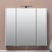 Зеркало-шкаф Aquanet Августа 100 дуб сонома