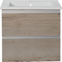 Тумба с раковиной Misty Кантри 65 подвесная, 2 ящика