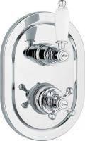Смеситель с термостатом для ванны Cezares Elite VDIM2-T-01-Bi с внутренней частью, хром
