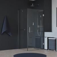 Душевой уголок RGW Hotel HO-045-1 (615-625)х900х1950 профиль хром, стекло прозрачное