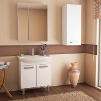 Мебель для ванной Dreja Alda 65 с дверцами, c опорами